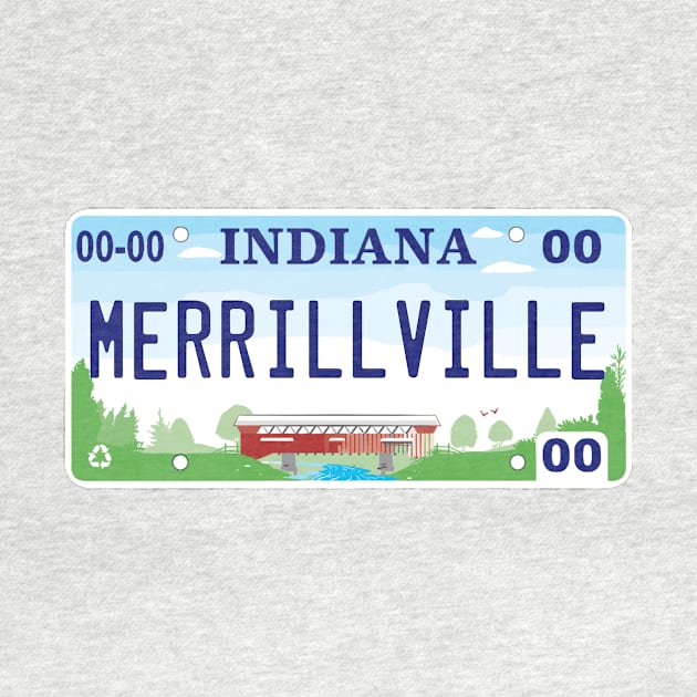 Merrillville Indiana License Plate by zsonn